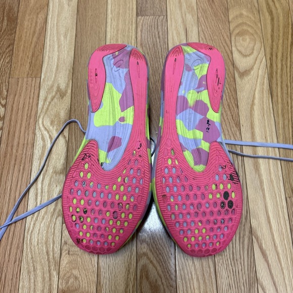 Asics Noosa Tri 15 Avant Garde - Neon Hot Pink & Safety Yellow - Size 12 - Picture 4 of 8